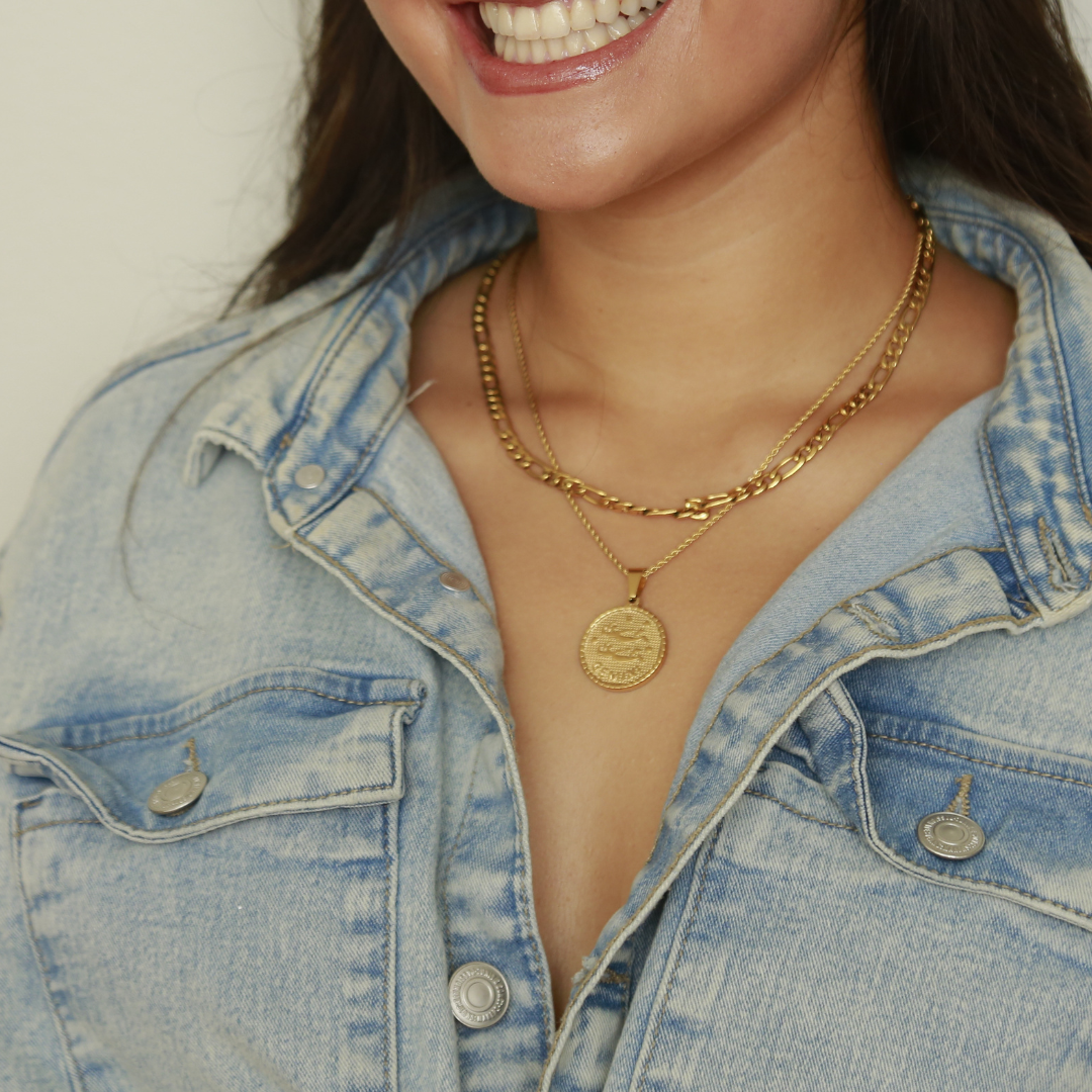 ZODIAC COIN NECKLACE