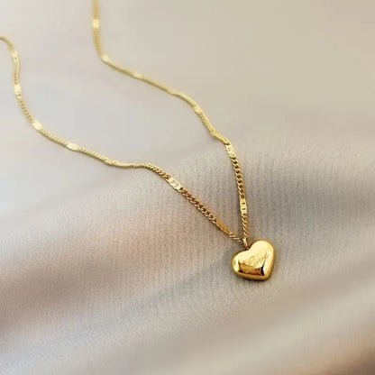 Bolvado Heart Gold Necklace